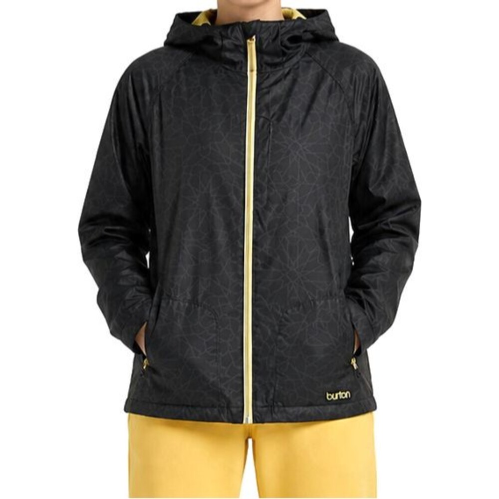 Burton DryRide Windbreaker Womens Small Kunshan Subtle Print Hooded Jacket